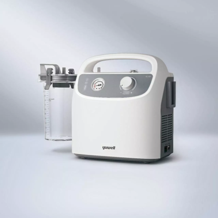 Aspiratoare secretii - Aspirator Secreții Yuwell 7E-G1, 27 L/min, 85 kPa, cu Baterie | CPAP24.RO