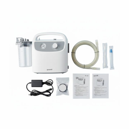 Aspirator Secreții Yuwell 7E-G1, 27 L/min, 85 kPa, cu Baterie | CPAP24.RO [3]