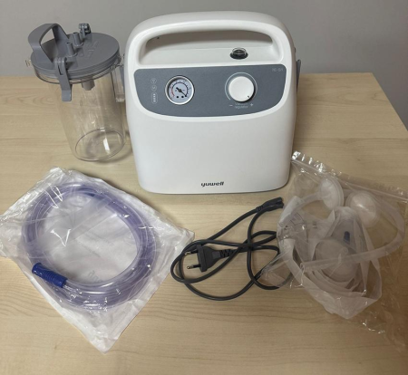 Aspirator Secreții Yuwell 7E-G1, 27 L/min, 85 kPa, cu Baterie | CPAP24.RO [4]