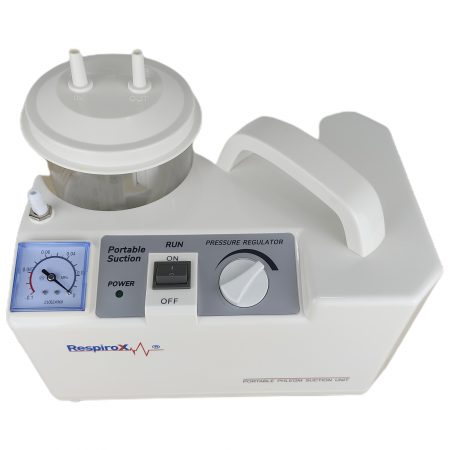 Aspirator Secretii RespiroX JLP-001, 1000 ml, ≥ 0.075 MPa, 15 LPM, fara baterie [1]