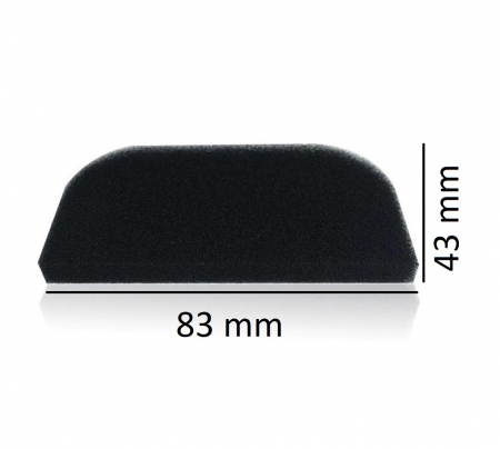 Filtru negru burete CPAP Resmart GI - BMC [2]