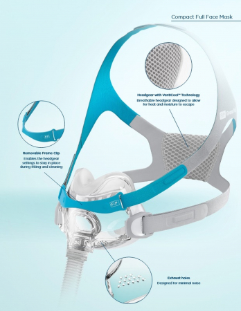 Masca CPAP Full Face F&P Evora Full [6]