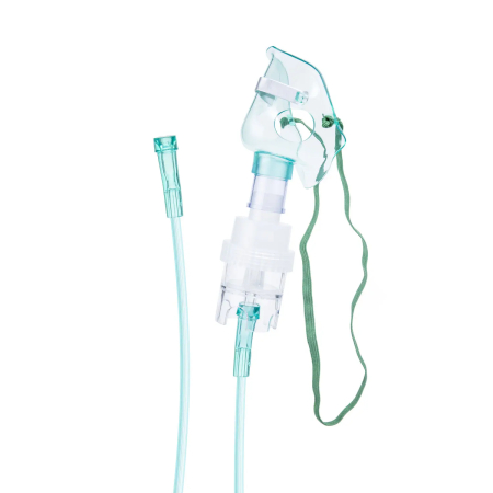 Nebulizatoare - Masca oxigen cu Nebulizator 6cc, Pediatrica, furtun 2.1 m