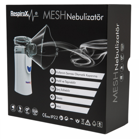 Mini Nebulizator, tehnologie mesh - RespiroX UN100 [2]