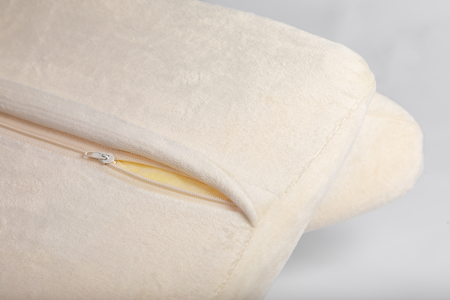 Perna CPAP - spuma cu memorie, anatomica, confort in tratarea Apneei, 60x34x7/12cm [4]