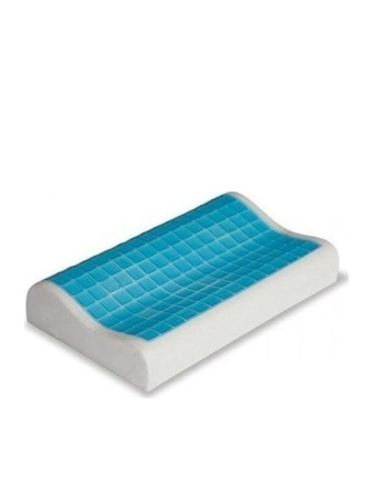 Perna cu husa Aloe Vera - anatomica, spuma cu memorie si gel, 60x40x10/12cm [3]