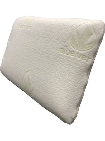 Perna cu husa Aloe Vera - spuma cu memorie, 60x40x12cm [2]