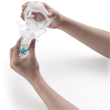 Perna silicon masca CPAP Full Face Wizard 520 [2]