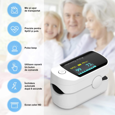 Pulsoximetru BiPPEX, display OLED [8]