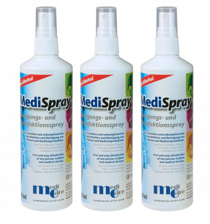 Accesorii CPAP - Solutie spray pt. curatare/dezinfectare masca CPAP - MediSpray Neutral (250 ml)