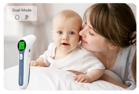 Termometru Non Contact, infrarosu, pt. adulti si copii - Dual Mode Jumper [2]