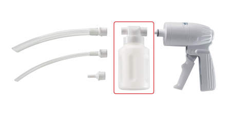 Vas colector 300 ml, supapă de supraumplere  AEROsuc Rescue [1]