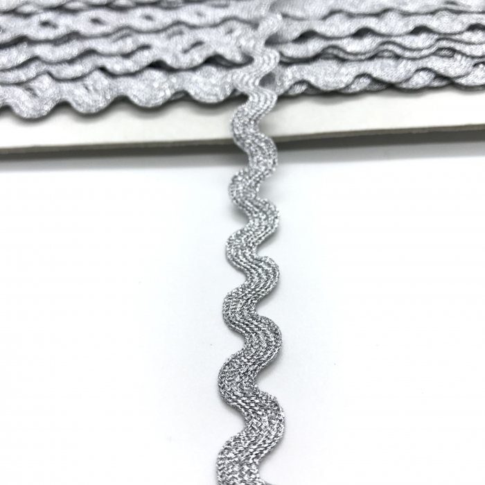 Bandă zig zag cu lurex [2]