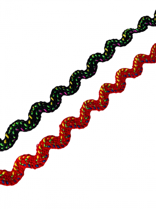Bandă colorată zig zag [2]