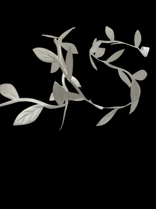 Benzi decorative satin - frunze [2]