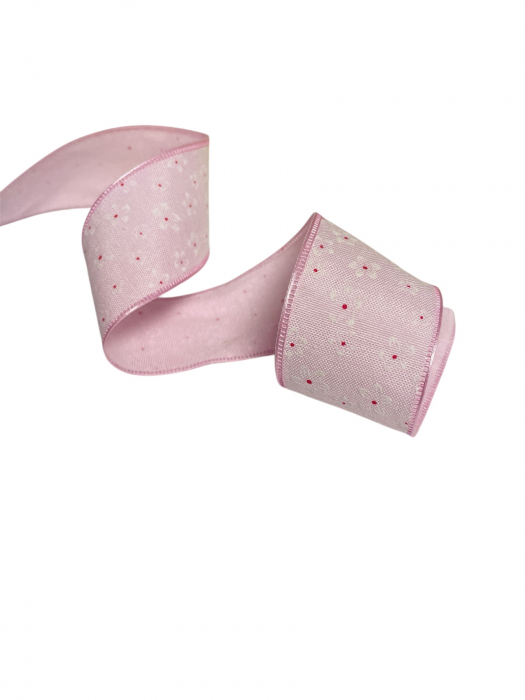 Banda bumbac flori 4cm [1]