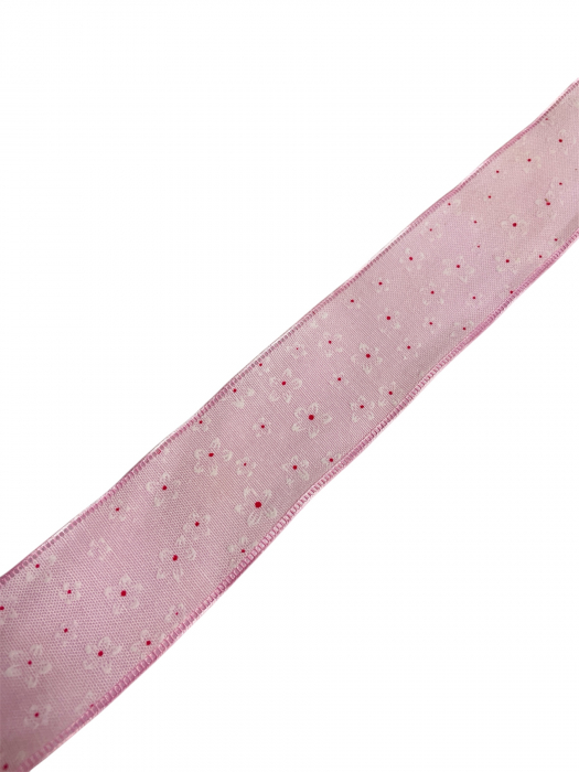 Banda bumbac flori 4cm [2]