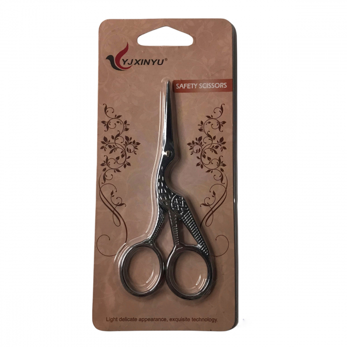Foarfecă pentru broderie - model barza [2]