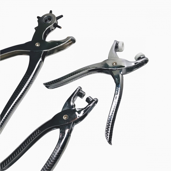 Set 3 clești pentru perforat/capsat/fixat [3]