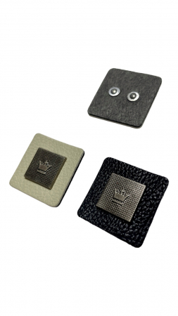 PROMOTIA LUNII - Aplicatii piele ecologica - patrat 3cm