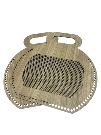 Baze pentru croșetat - Baza din lemn - genti crosetate