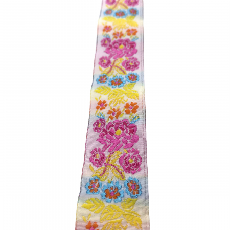 Benzi țesute model floral [1]