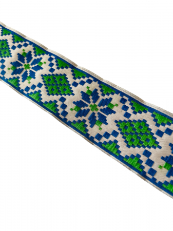 Benzi tradiționale - Banda tesuta/brocart 3.5cm