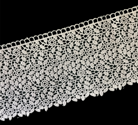 Dantelă brodată - Dantelă brodată 10.5cm