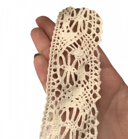 Dantelă bumbac 4,5cm [1]