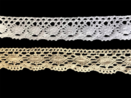 Dantelă bumbac - Dantela bumbac 3.5cm