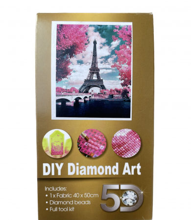 Goblen - Goblen cu diamante 5D - Turn Eiffel