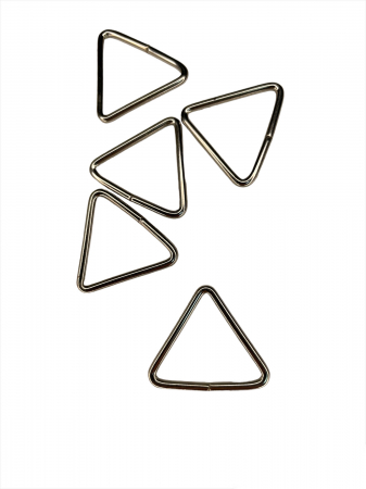 Diverse - Inel metalic triunghiular 23mm