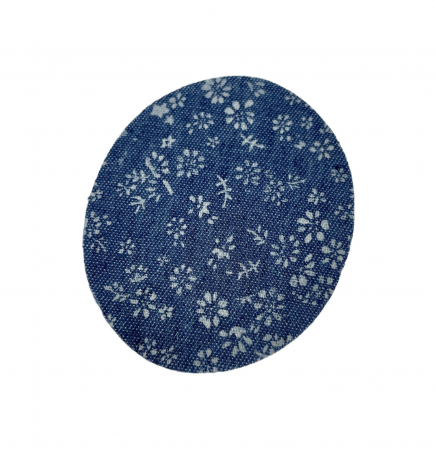 Aplicatii cu paiete - Petice termoadezive jeans 7x5.5cm