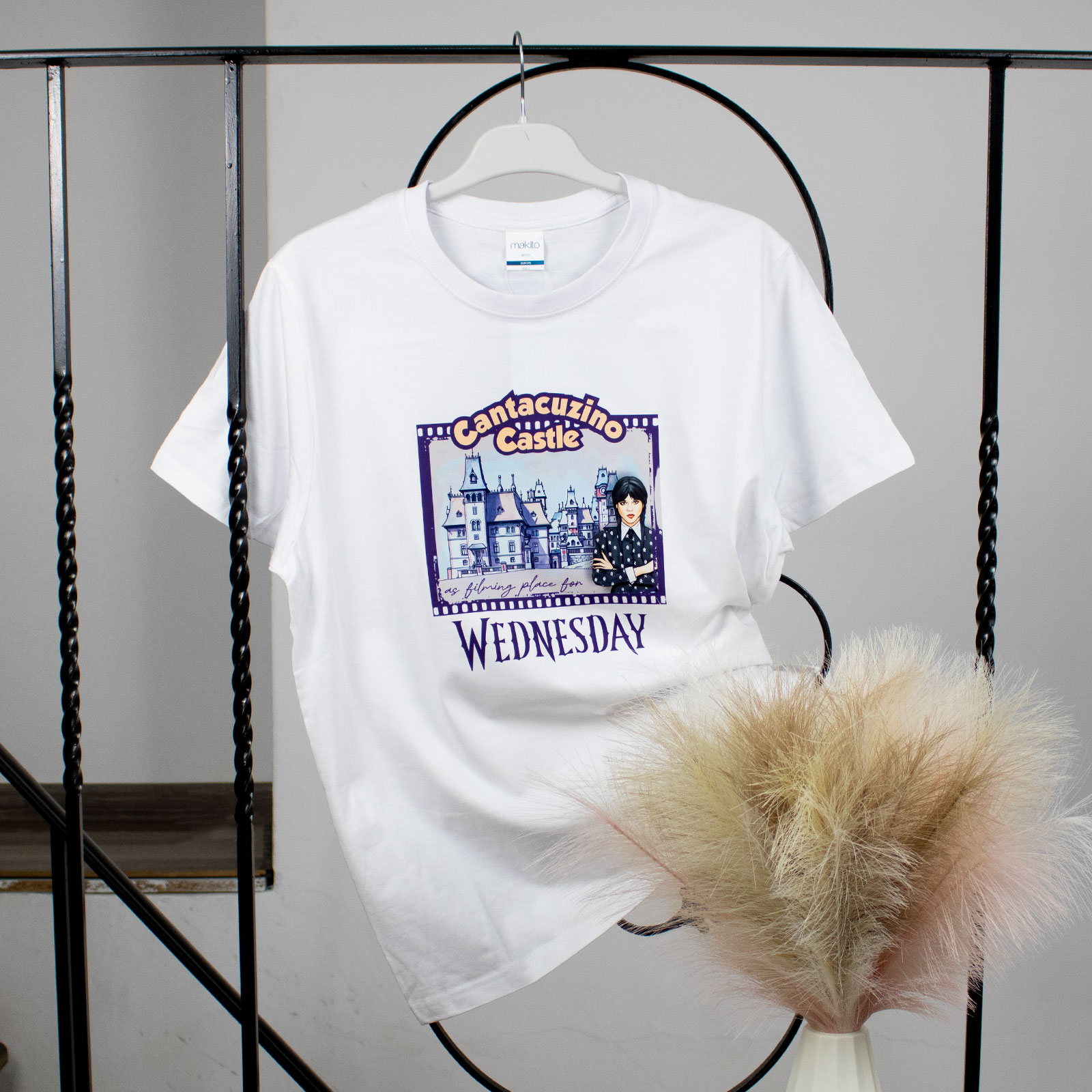 Tricou din bumbac, suvenir, Castelul Cantacuzino