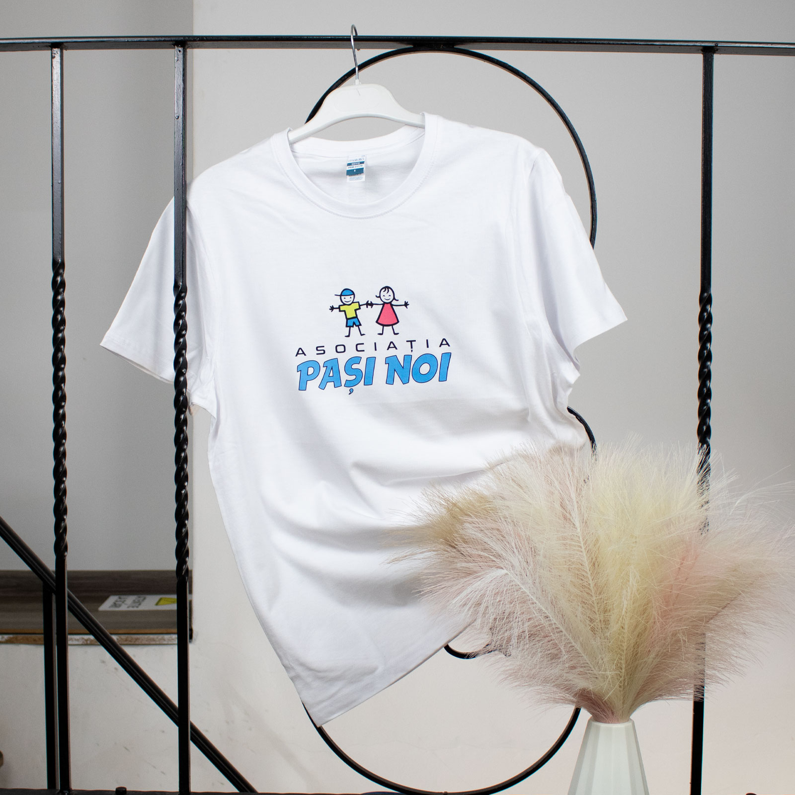 Tricou din bumbac, suvenir, Asociatia Pasi Noi