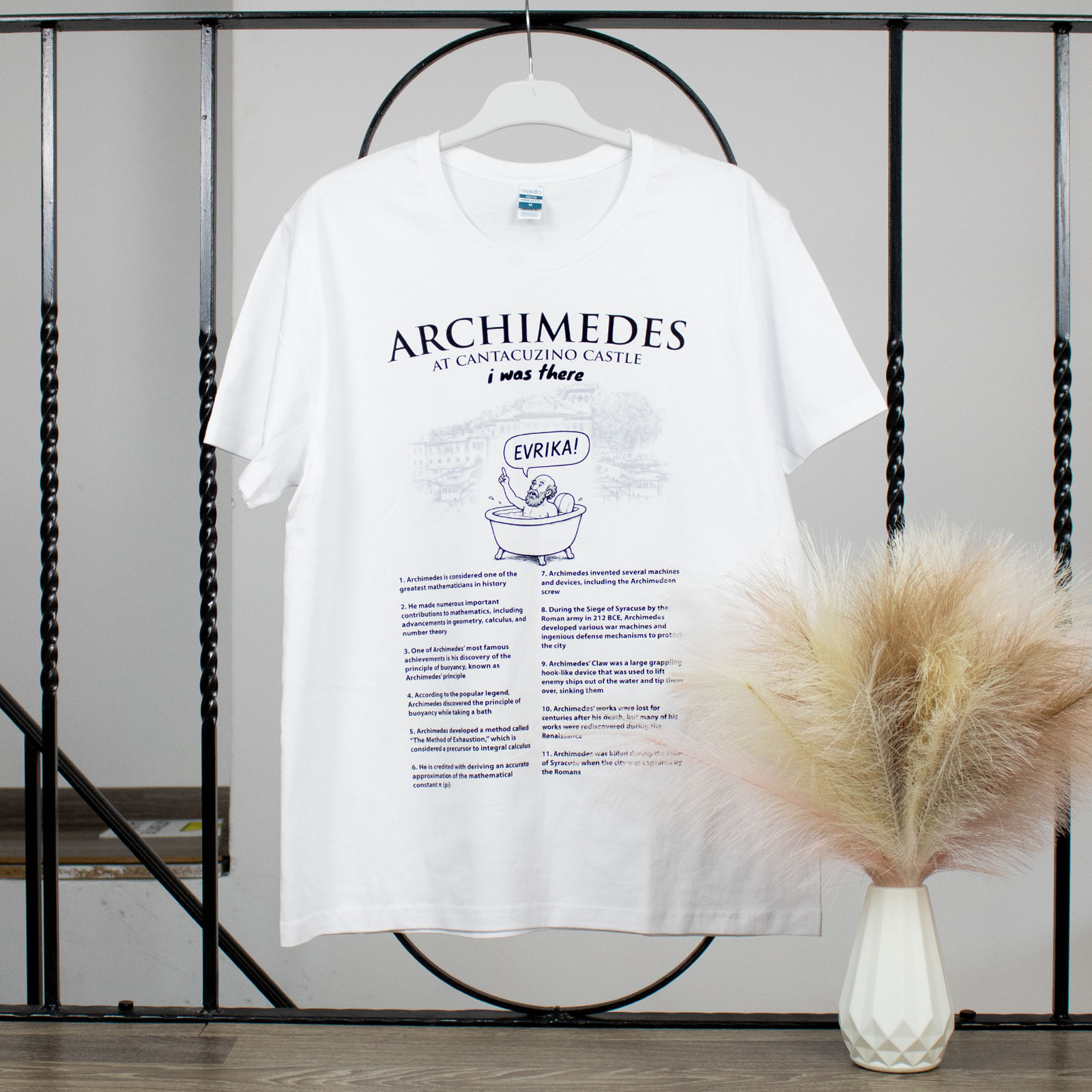 Tricou din bumbac, suvenir, Castelul Cantacuzino