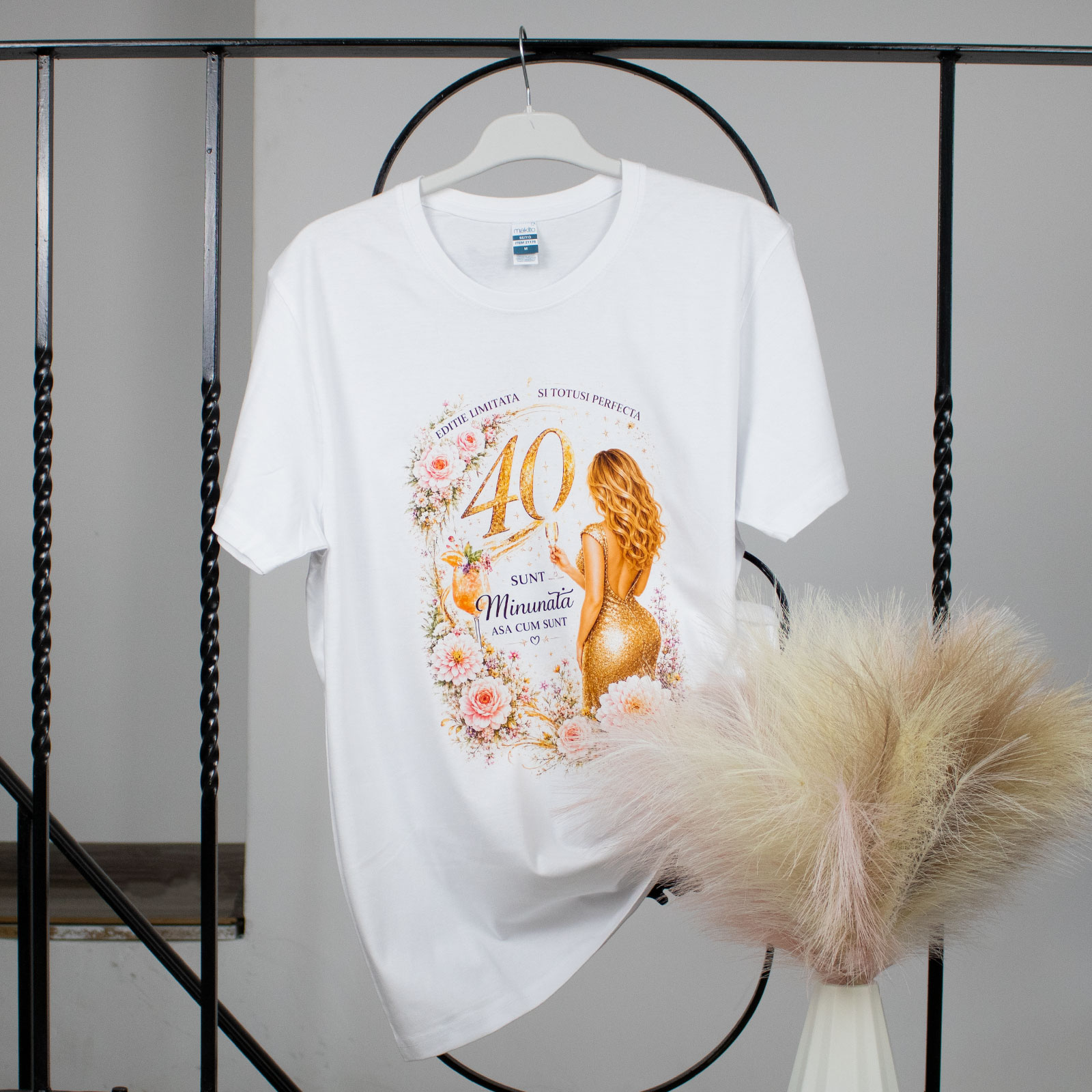 Tricou din bumbac, suvenir, personalizat