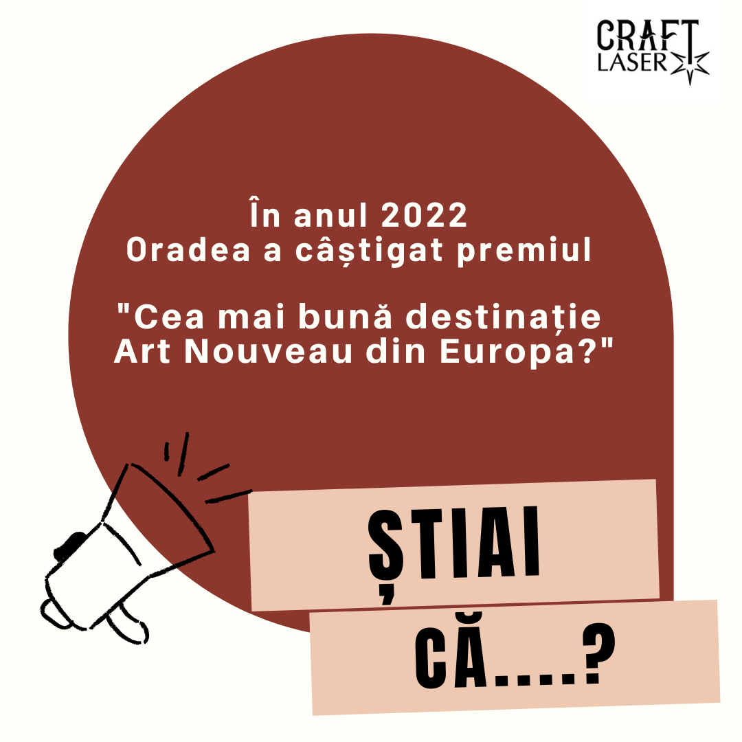 Stati ca....Oradea a castigat premiul de cea mai buna destinatie Art Nouveau Din Europa?