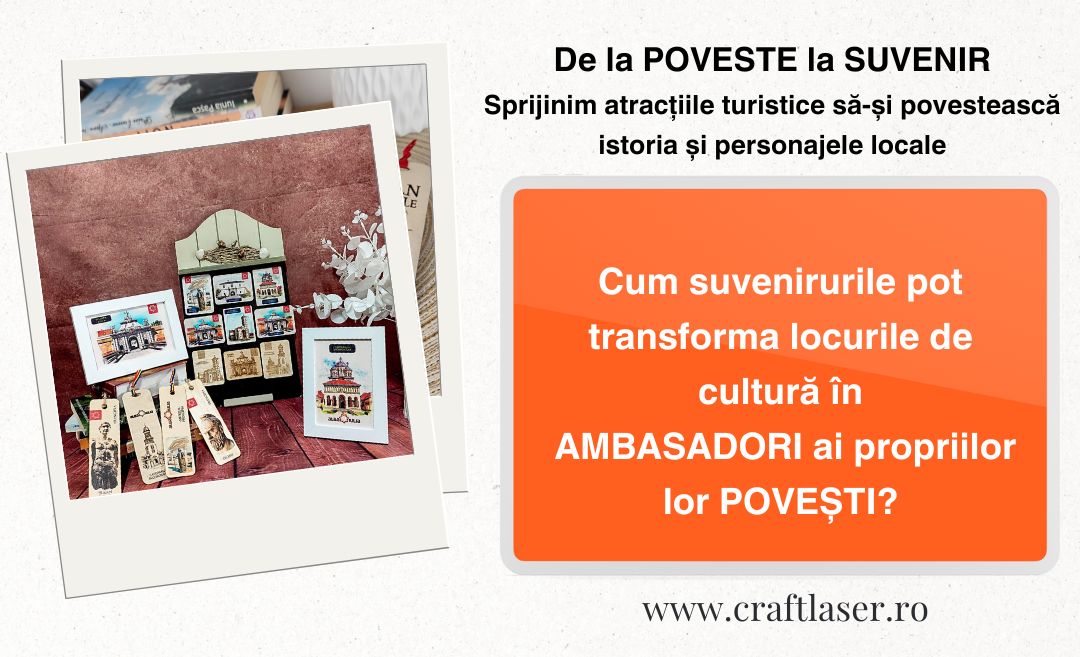 Cum suvenirurile pot transforma locurile de cultură în ambasadori ai propriilor lor povești