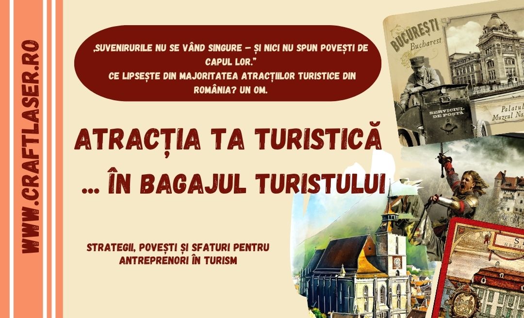 Suvenirurile din atractiile turistice nu se vând singure – și nici nu spun povești de capul lor