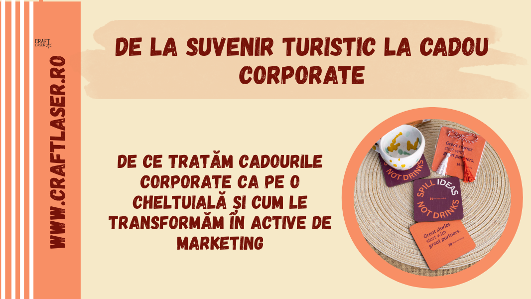 De ce tratăm cadourile corporate ca pe o cheltuială și cum le transformăm în active de marketing
