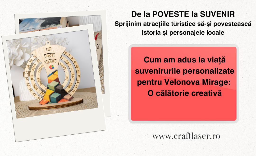 Cum am adus la viață suvenirurile personalizate pentru Velonova Mirage: O călătorie creativă