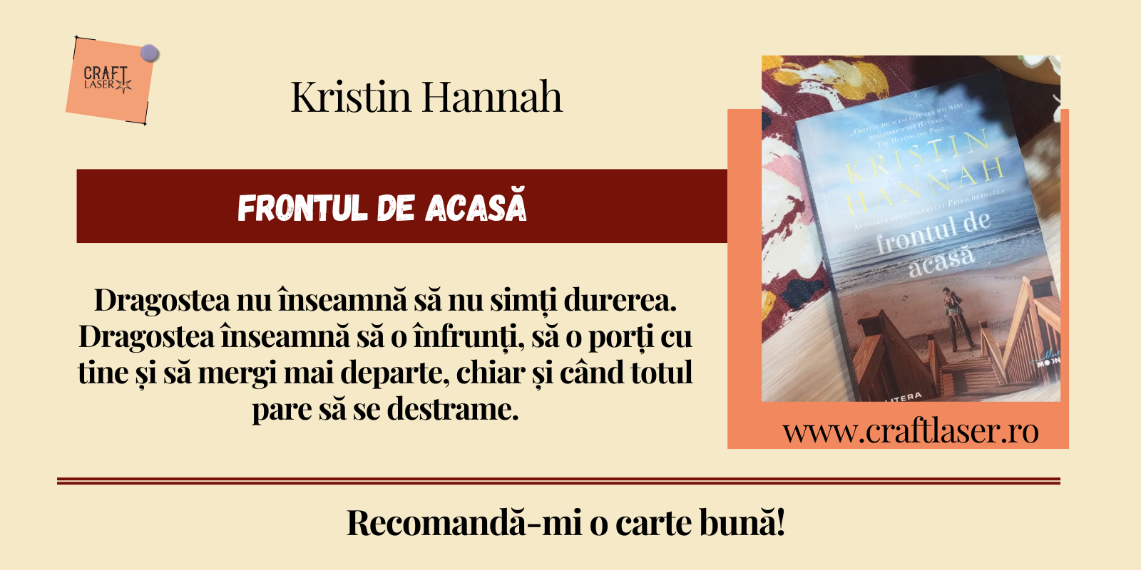 Frontul de acasa, de Kristin Hannah (recenzie)