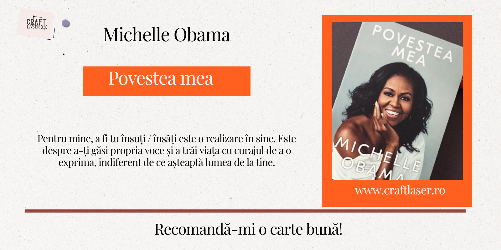Povestea mea, de Michelle Obama (recenzie)