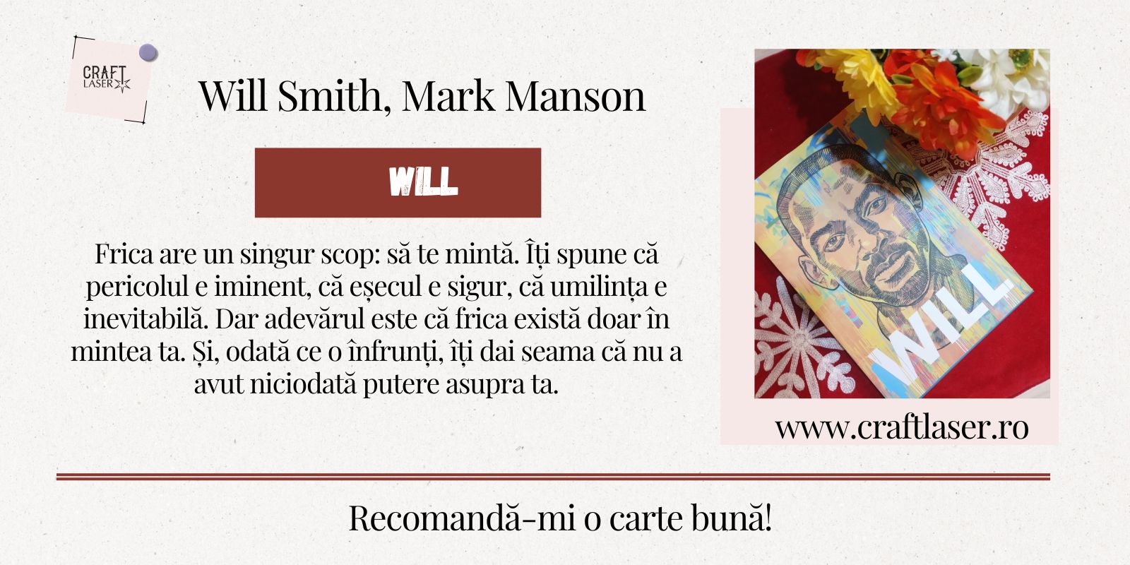 "Will -  autobiografia lui  Will Smith" - de Will Smith si Mark Manson (recenzie)