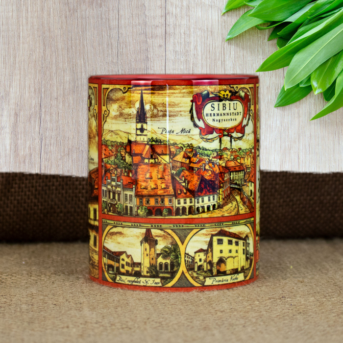 Cana suvenir, Steme medievale ale orasului Sibiu [2]