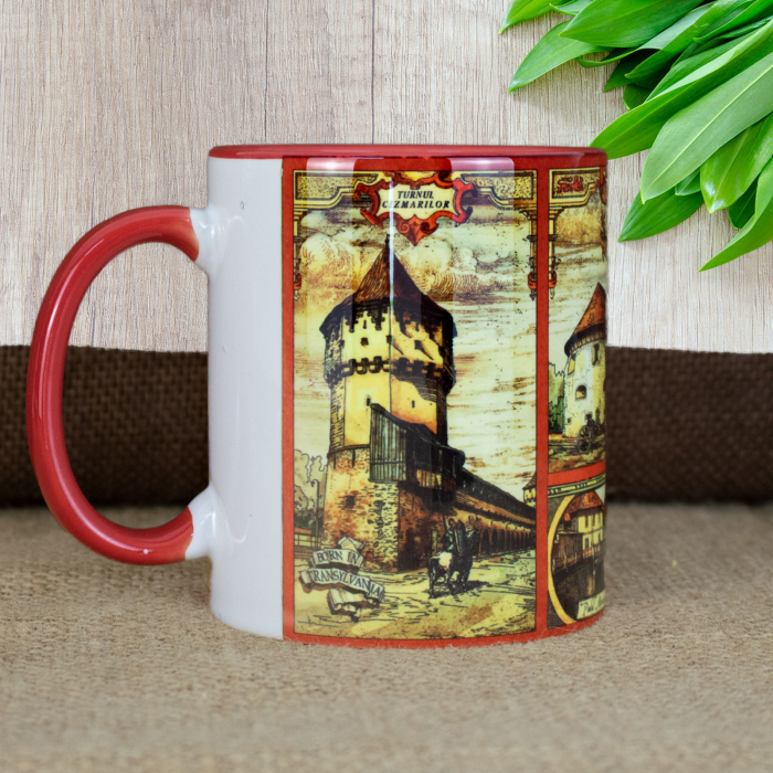 Cana suvenir Turnuri si poduri medievale Sibiu [3]