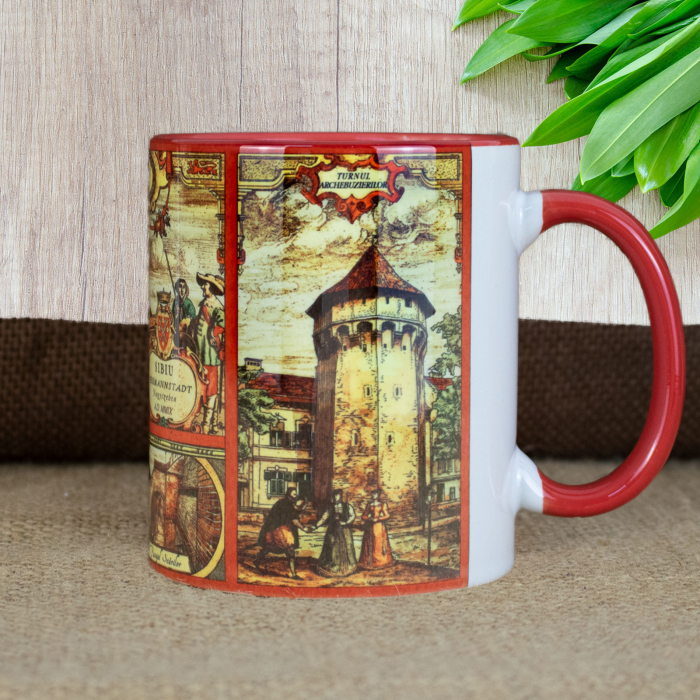 Cana suvenir Turnuri si poduri medievale Sibiu [4]