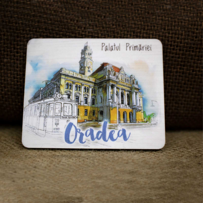 Magnet de frigider "Palatul Primariei" Oradea [1]