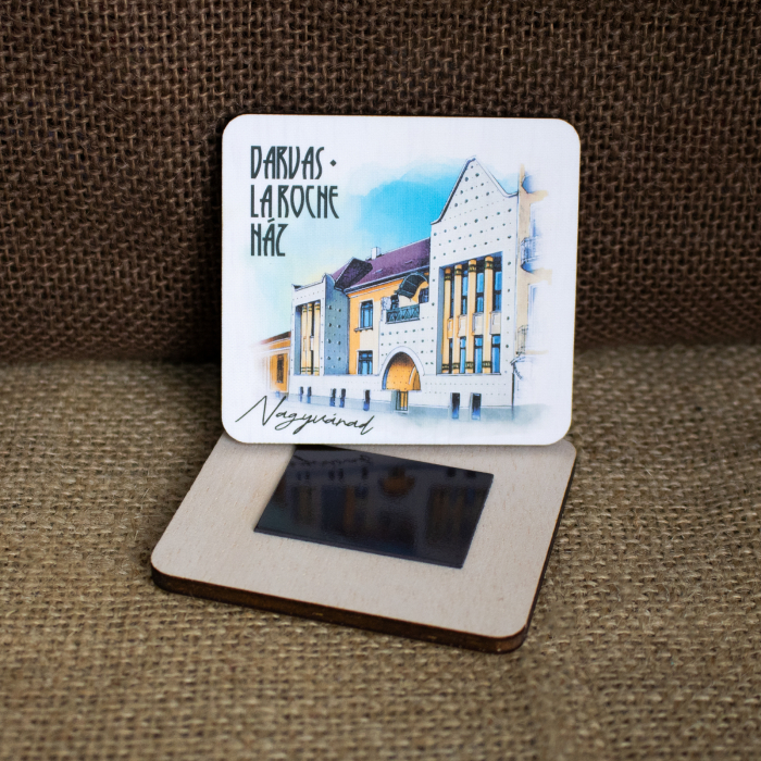 Magnet De Frigider suvenir, Acuarela, Casa Darvas La Roche, Art Nouveau, Oradea [4]